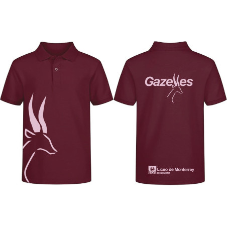 Camisa Polo Vino Dry-Fit