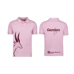 Camisa Polo Rosa Dry-Fit